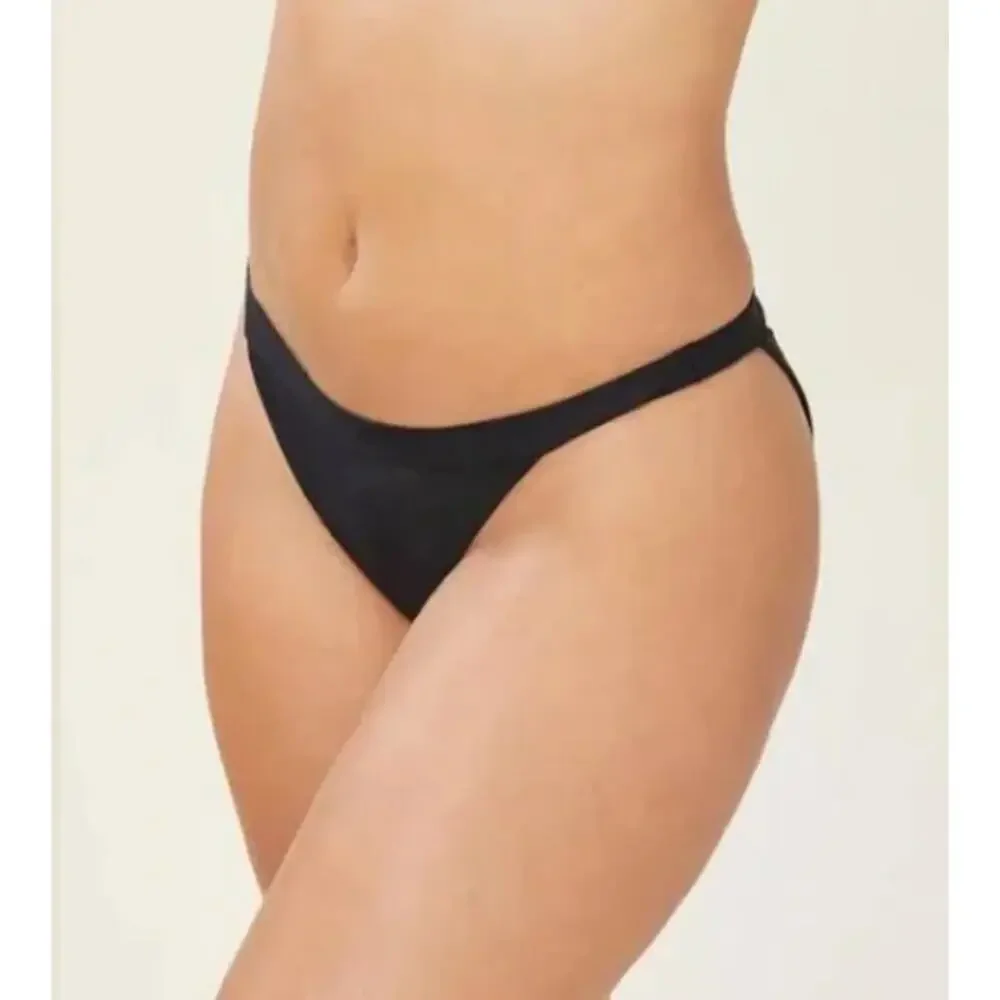 Andie Swim Black Bikini Bottom The Caicos - Picture 1 of 5
